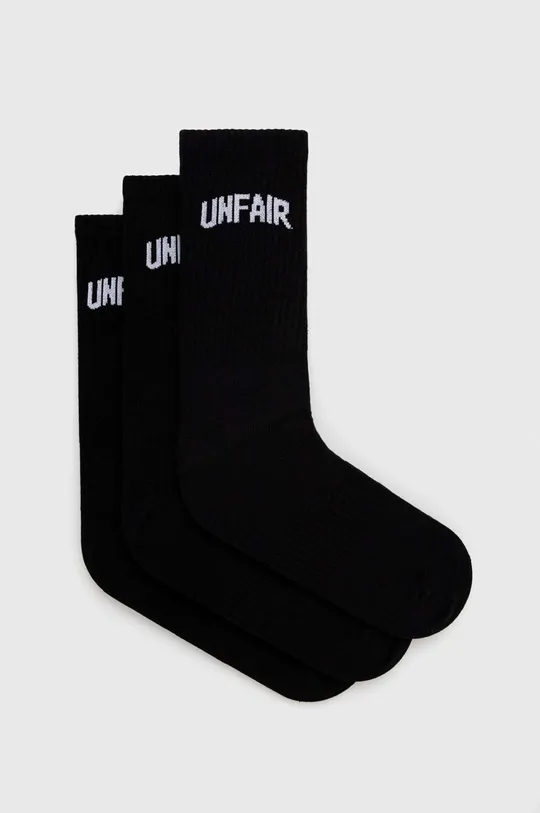 μαύρο Κάλτσες Unfair Athletics 3-pack Ανδρικά