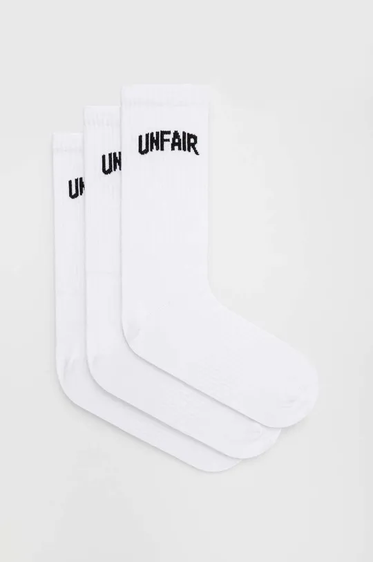 λευκό Κάλτσες Unfair Athletics 3-pack Ανδρικά