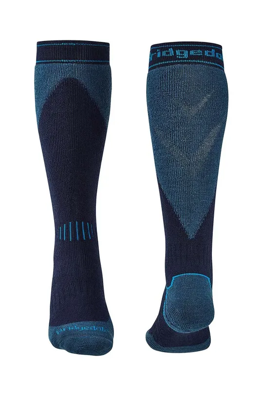 Skijaške čarape Bridgedale Midweight + Merino Performance mornarsko plava