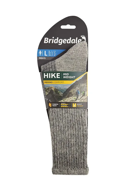 Шкарпетки Bridgedale Midweight Merino Comfort сірий