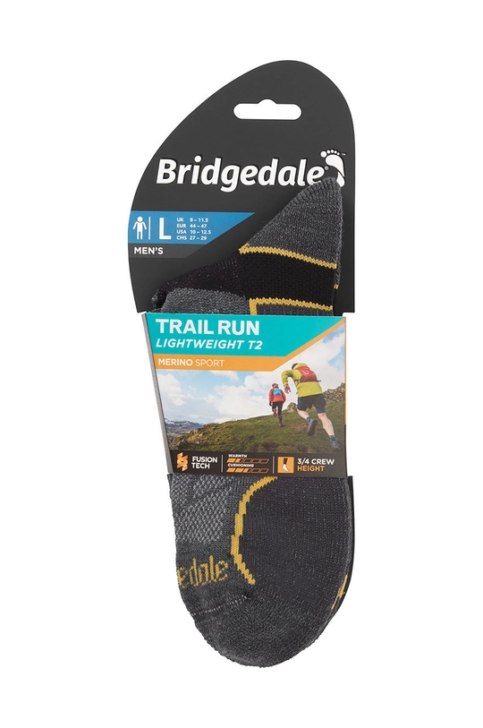 Κάλτσες Bridgedale Lightweight T2 Merino Sport  62% Νάιλον, 18% Πολυπροπυλένιο, 18% Μαλλί μερινός, 2% LYCRA®