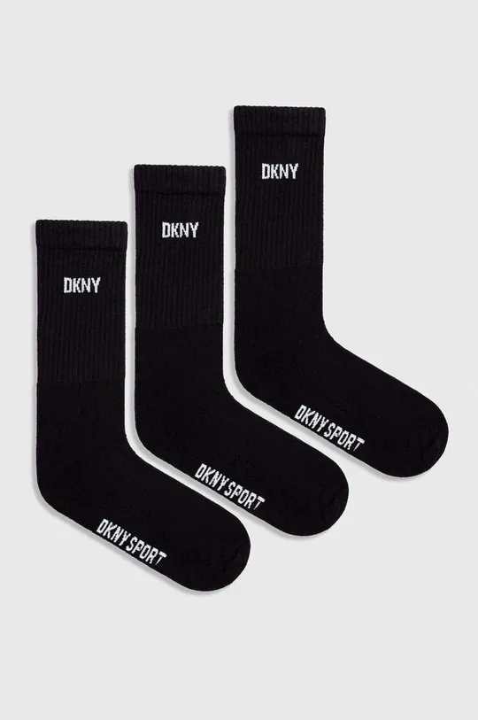 μαύρο Κάλτσες DKNY 3-pack Ανδρικά
