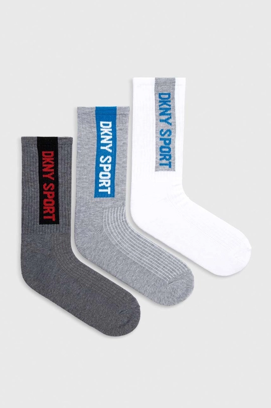 multicolor Dkny skarpetki 3-pack Męski