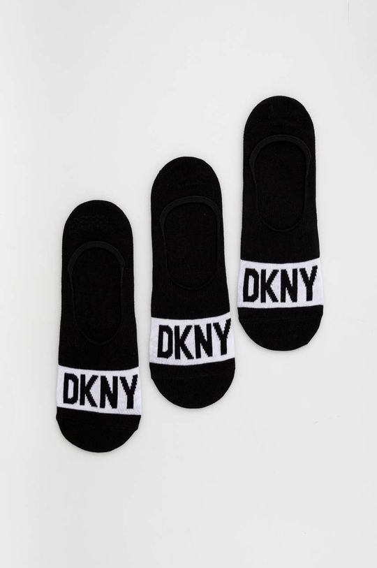 černá Ponožky Dkny 3-pack Pánský