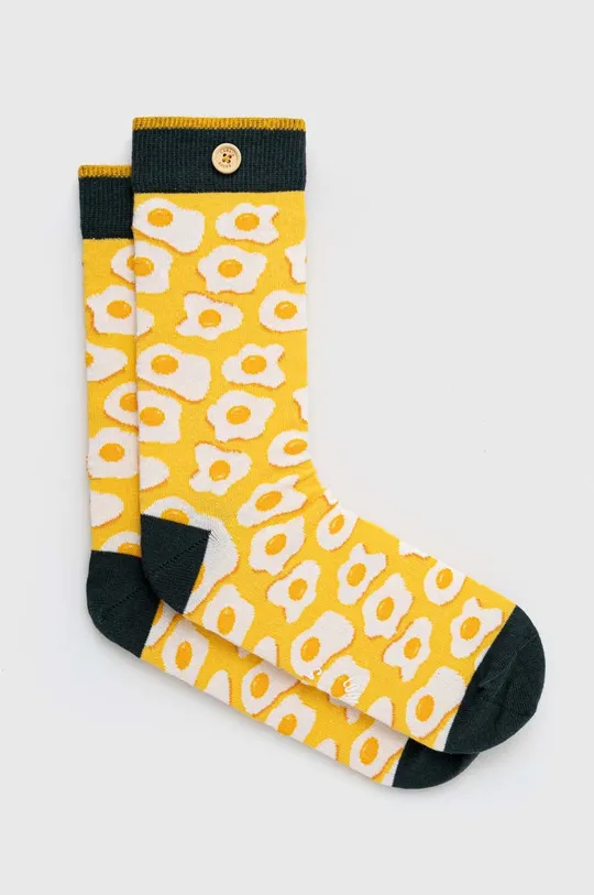 κίτρινο Κάλτσες Cabaia Ανδρικά