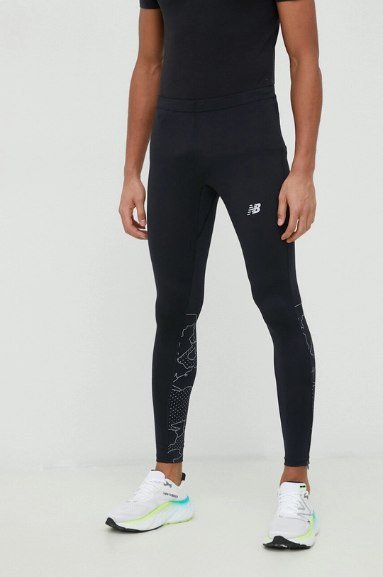 New Balance legging futáshoz Reflective Accelerate  77% Újrahasznosított poliészter, 23% elasztán