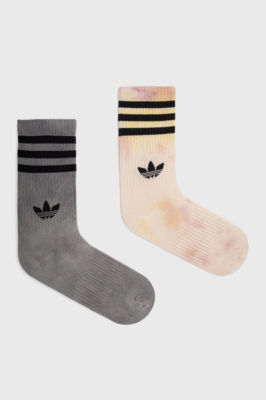 multicolor adidas Originals skarpetki (2-pack) Unisex