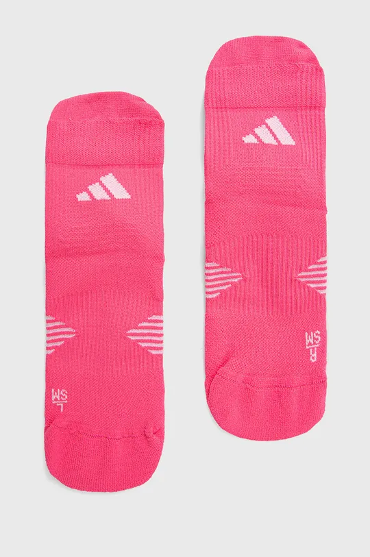 różowy adidas Performance skarpetki Unisex