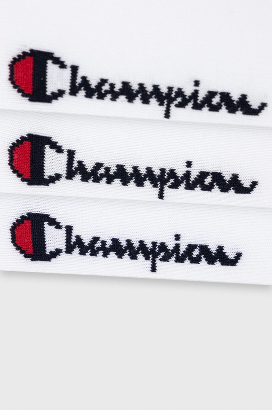 Nogavice Champion (3-pack) bela