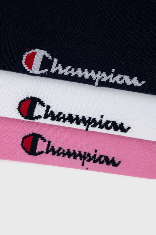 Champion κάλτσες (3-pack) ροζ
