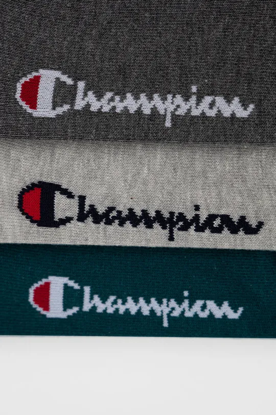 Champion κάλτσες (3-pack) πράσινο