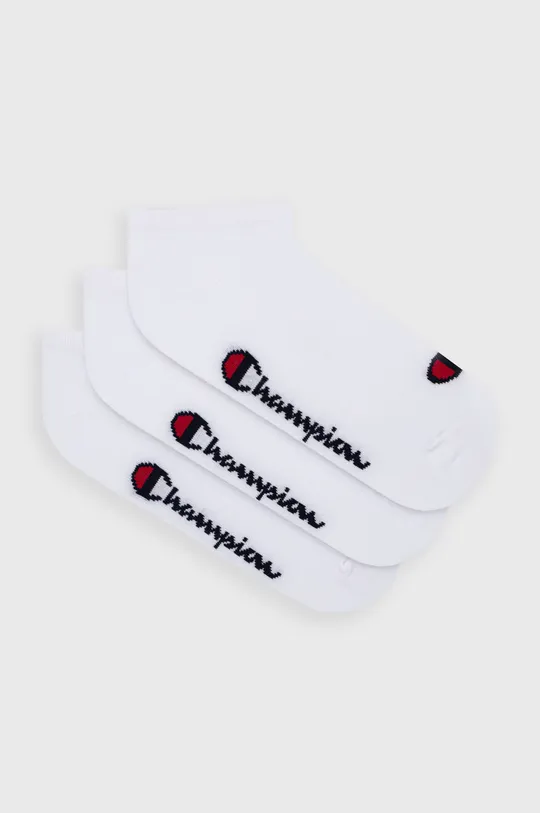 λευκό Champion κάλτσες (3-pack) Unisex