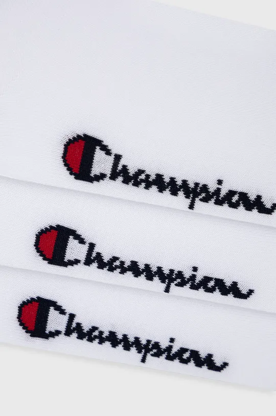 Champion κάλτσες (3-pack) λευκό