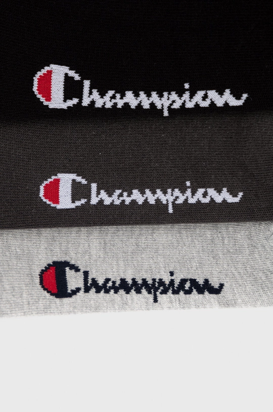 Champion κάλτσες (3-pack) γκρί