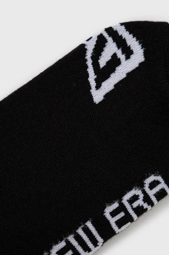 New Era κάλτσες (3-pack) μαύρο