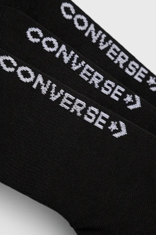 Κάλτσες Converse 3-pack μαύρο