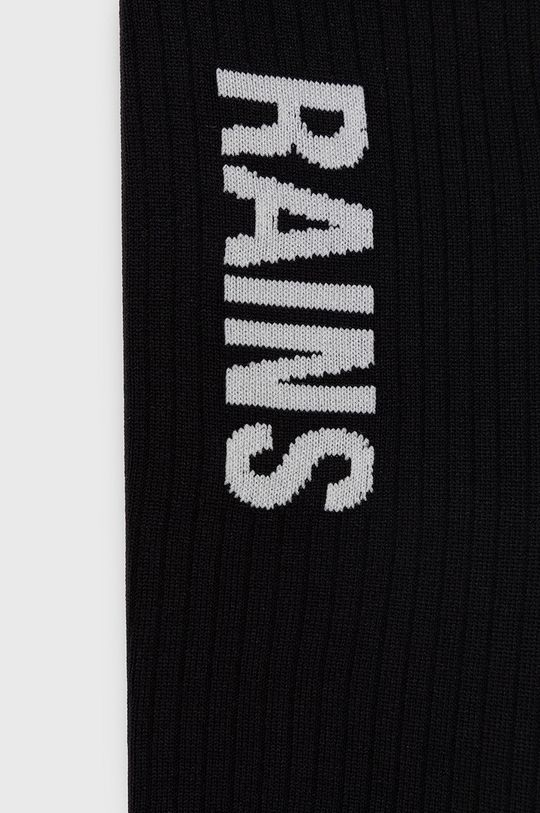 Ponožky Rains 20250 Logo Socks 2-pack černá