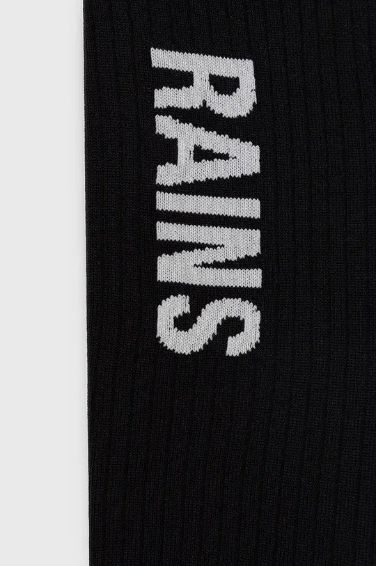 Rains skarpetki 20250 Logo Socks 2-pack czarny