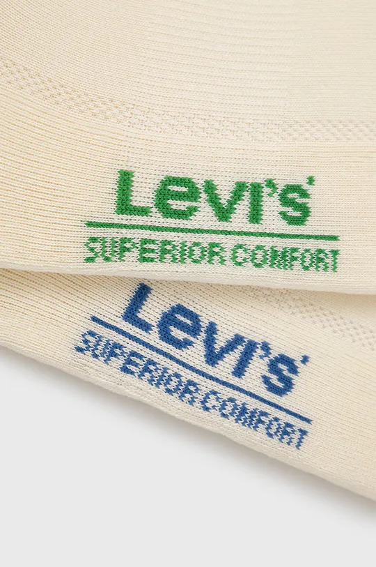 Κάλτσες Levi's 2-pack μπεζ