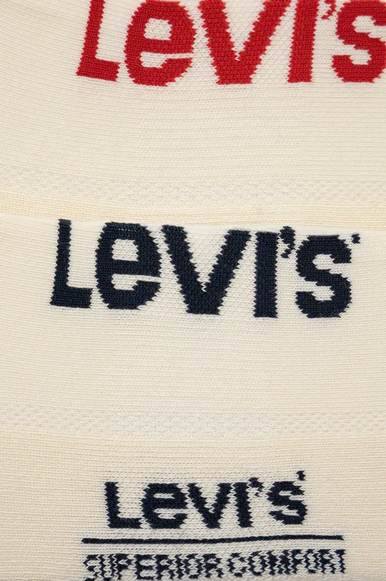 Levi's skarpetki 2-PACK beżowy