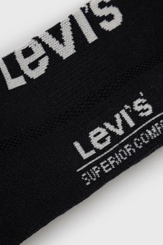 Levi's skarpetki 2-PACK czarny