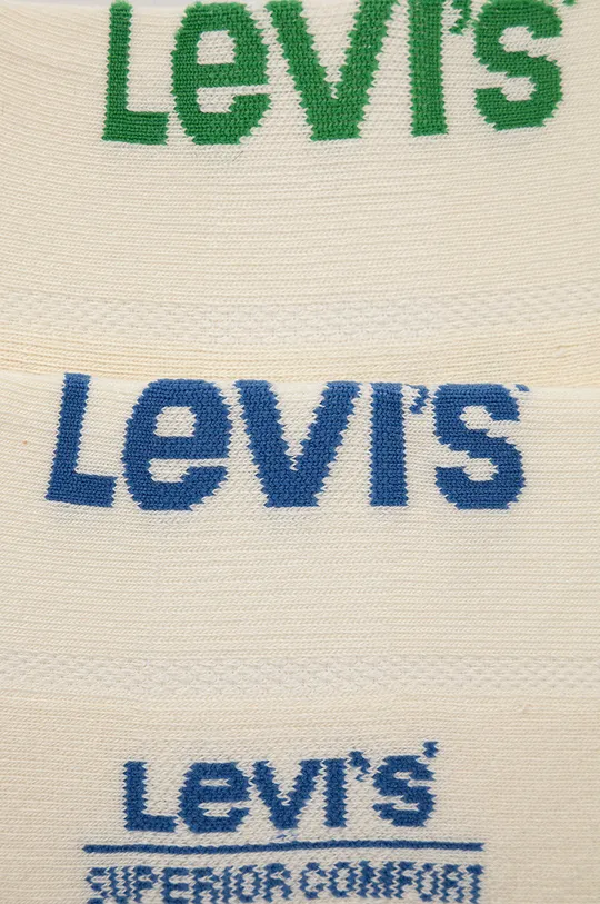 Ponožky Levi's 2-pack písková