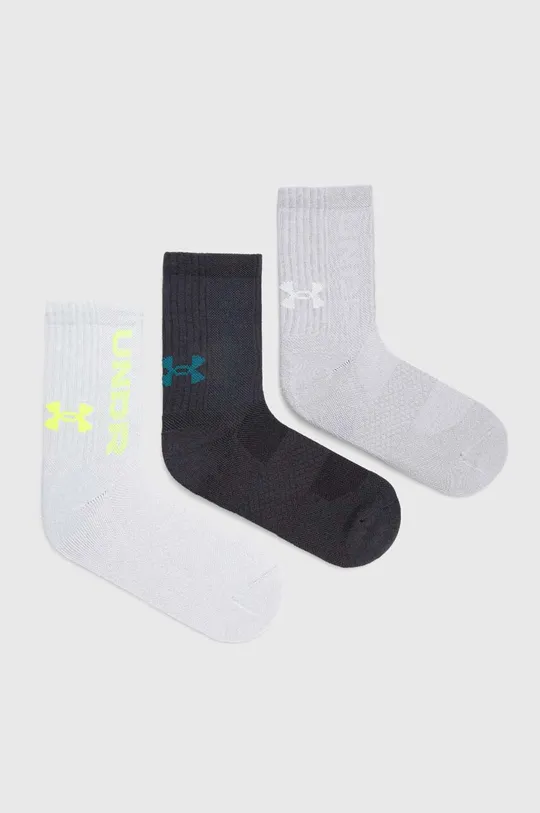 γκρί Κάλτσες Under Armour 3-pack Unisex