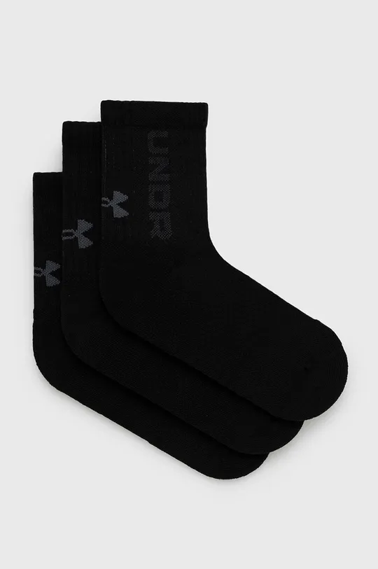 čierna Ponožky Under Armour 3-pak Unisex