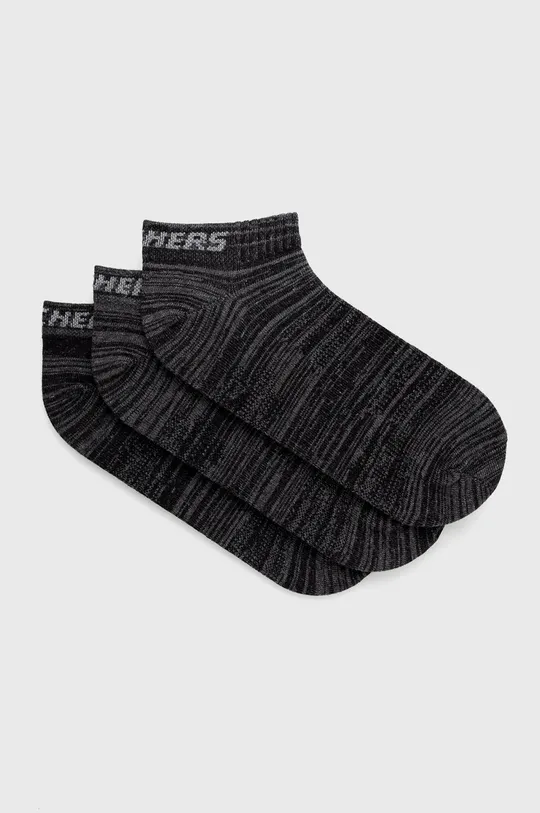 γκρί Skechers κάλτσες (3-pack) Unisex