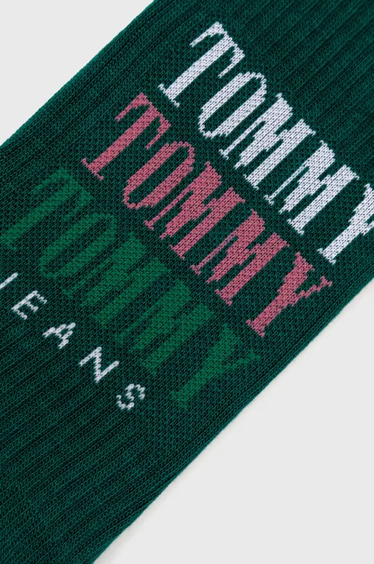 Κάλτσες Tommy Jeans πράσινο