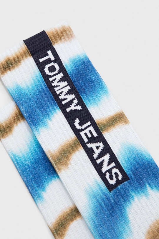 Čarape Tommy Jeans plava