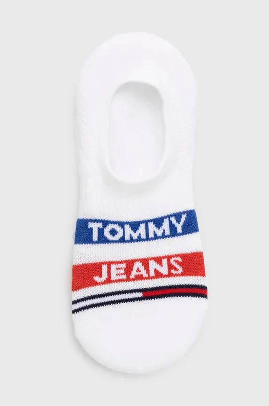 bela Nogavice Tommy Jeans Unisex