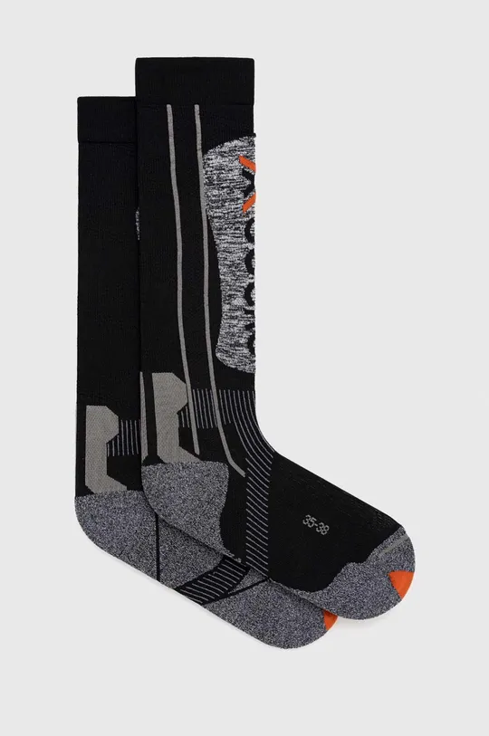чёрный Лыжные носки X-Socks Ski Energizer Lt 4.0 Unisex