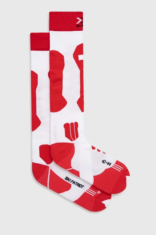 biela Lyžiarske ponožky X-Socks Ski Patriot 4.0 Unisex