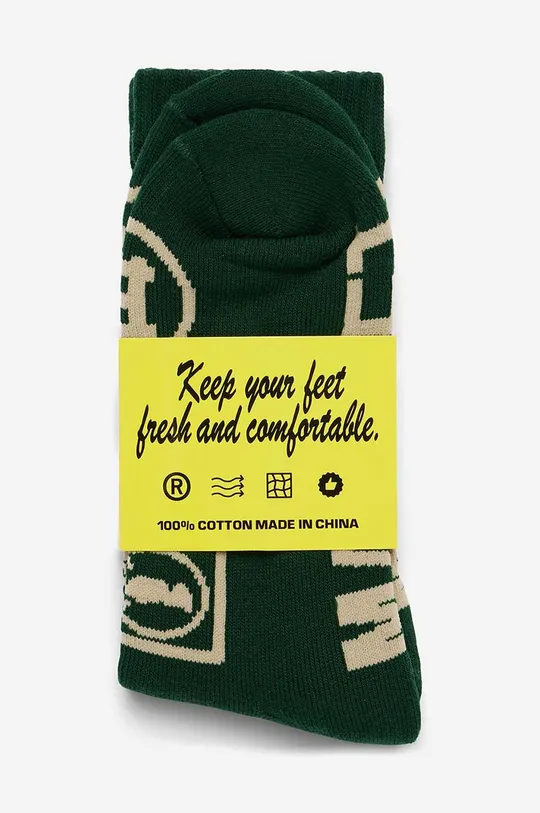 green Market cotton socks Call My Lawyer socks