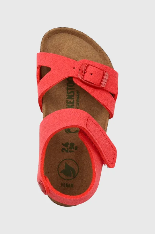 rosso Birkenstock sandali per bambini