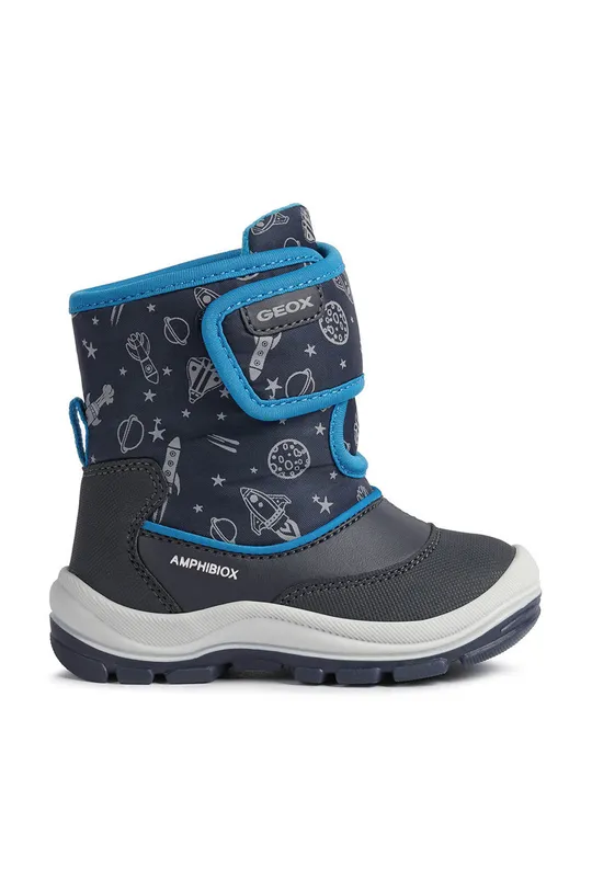 темно-синій Дитячі чоботи Geox Для хлопчиків