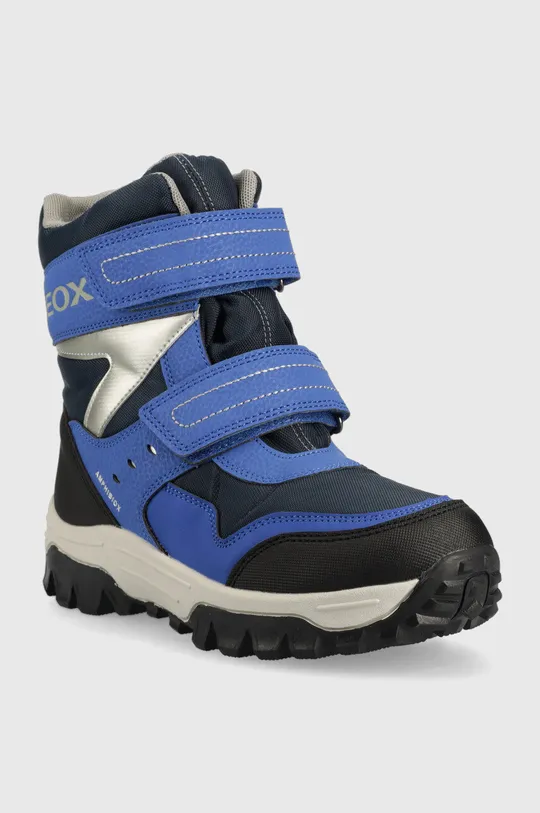 Παιδικές χειμερινές μπότες Geox σκούρο μπλε