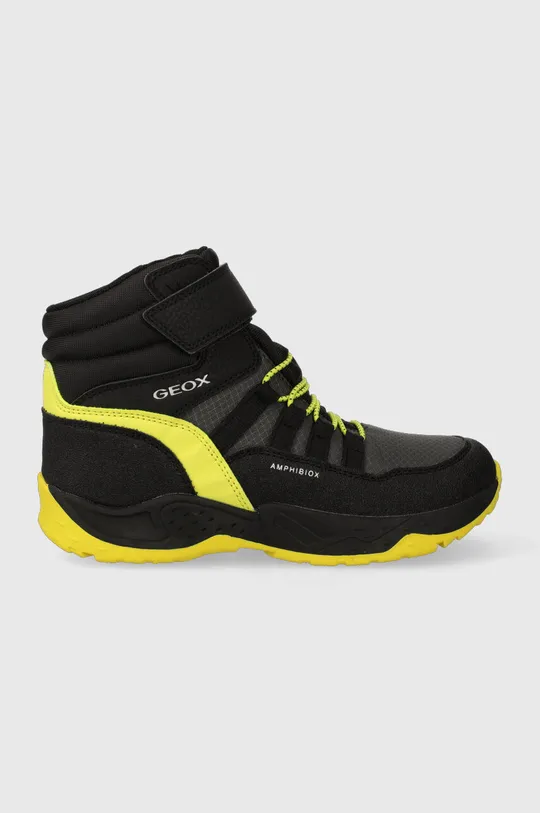 чорний Дитячі зимові черевики Geox Для хлопчиків
