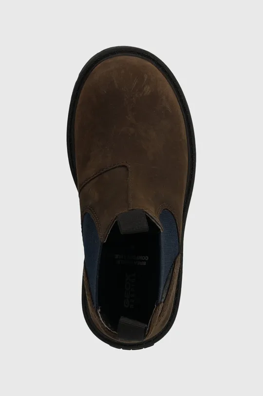 коричневий Дитячі замшеві черевики Geox