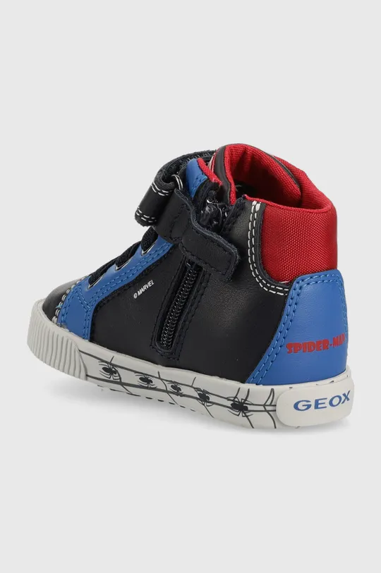 Geox sneakersy dziecięce x Marvel Cholewka: Materiał syntetyczny, Skóra naturalna, Wnętrze: Materiał tekstylny, Skóra naturalna, Podeszwa: Materiał syntetyczny