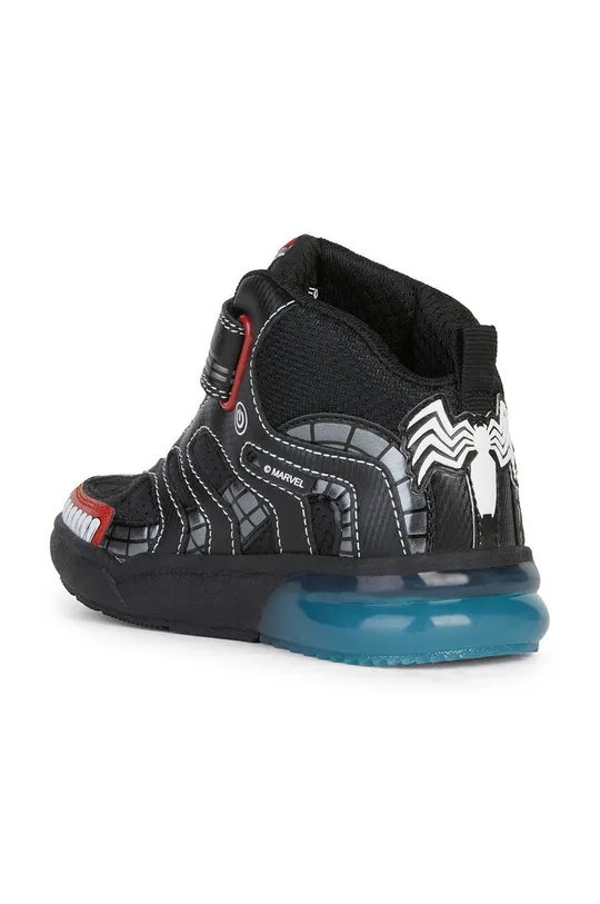 Geox sneakersy dziecięce x Marvel Cholewka: Materiał syntetyczny, Materiał tekstylny, Wnętrze: Materiał tekstylny, Podeszwa: Materiał syntetyczny