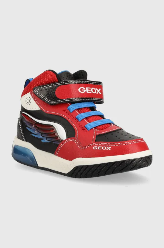 Παιδικά αθλητικά παπούτσια Geox κόκκινο