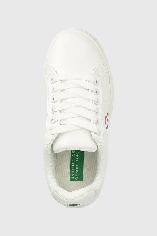 λευκό Παιδικά αθλητικά παπούτσια United Colors of Benetton