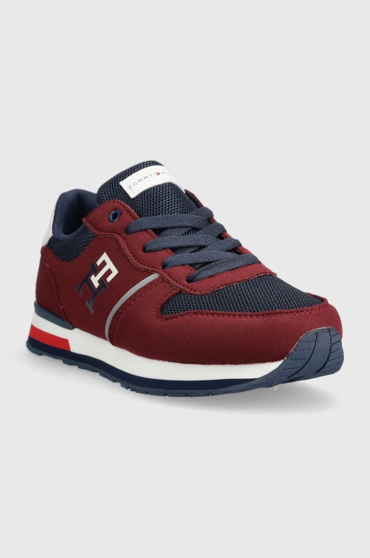 Tommy Hilfiger sneakersy dziecięce bordowy