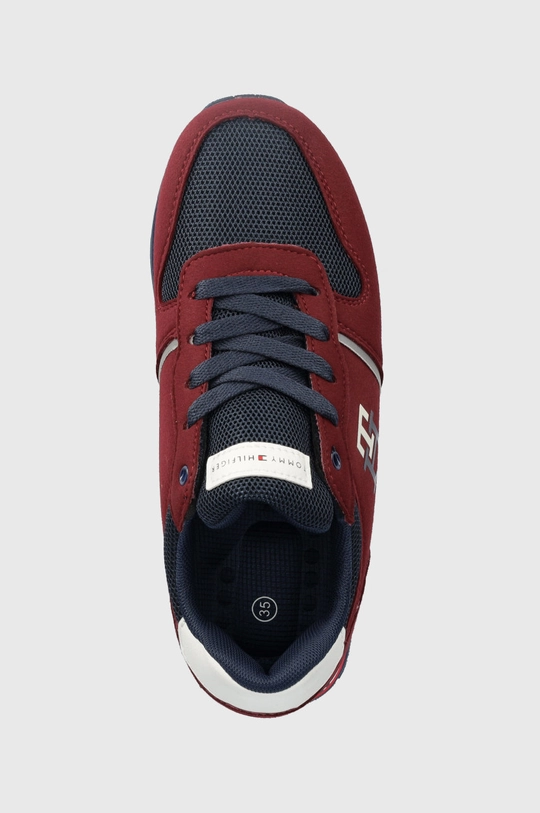 bordowy Tommy Hilfiger sneakersy dziecięce