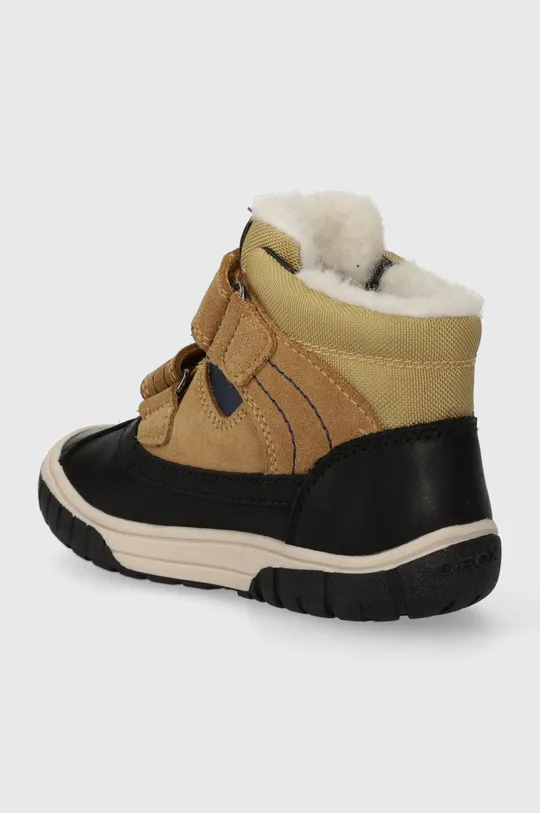 Geox buty zimowe dziecięce Cholewka: Materiał tekstylny, Skóra naturalna, Skóra zamszowa, Wnętrze: Materiał tekstylny, Wełna, Podeszwa: Materiał syntetyczny