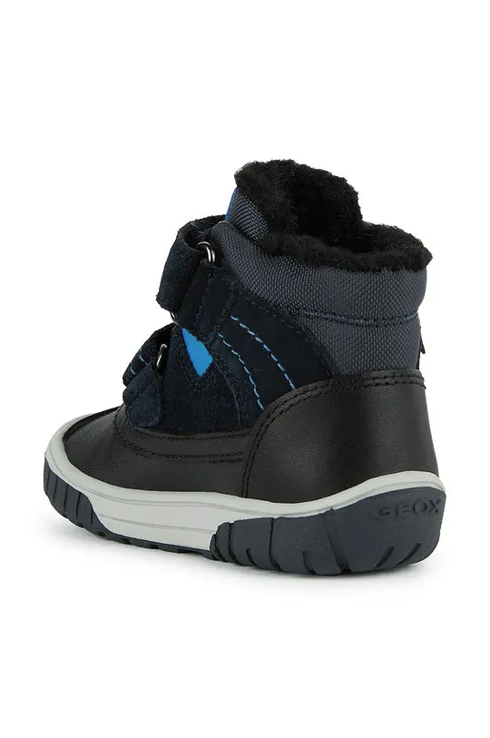 Dječje cipele za snijeg Geox Vanjski dio: Tekstilni materijal, Prirodna koža, Brušena koža Unutrašnji dio: Tekstilni materijal, Vuna Potplat: Sintetički materijal