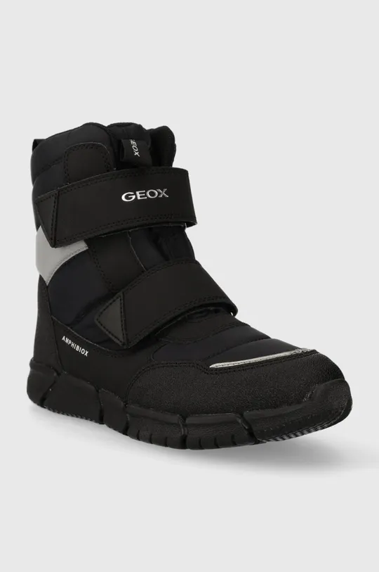 Дитячі чоботи Geox чорний