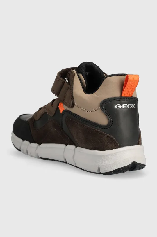 Detské zimné topánky Geox  Zvršok: Textil, Prírodná koža Vnútro: Textil Podrážka: Syntetická látka